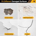 thumbnail image 7 of 12 Pcs Drywall Repair Kit, 4"/6"/12" Self Adhesive Mesh Patches with 2 Sanding Pads & 1 Scraper, Aluminum Dry Hole Repair Tools, Wall Repair Patch Kit for Ceiling, 7 of 7
