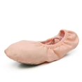 thumbnail image 1 of Chaussons/chaussures de Ballet en Toile à Semelle Élastique pour Femmes, 1 of 5