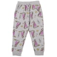 thumbnail image 3 of Disney Princess Rapunzel Toddler Girls Fleece 2 Pack Fashion Pants Gray / Purple 2T, 3 of 5