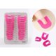 thumbnail image 2 of Plantilla de esmalte de uñas de plástico suave reutilizable de 26 piezas Adepaton LL-0640, 2 of 7