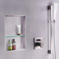 thumbnail image 3 of Dawn NIGS1303 Glass Support Plate for Shower Niche, 3 of 3