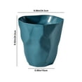 thumbnail image 3 of Plastic Large Trash Can Wastebasket,Garbage Container Basket for Bathrooms,Laundry Room,Kitchens,Offices,Kids Rooms,Dorms,(3.8 Gallon), 3 of 8