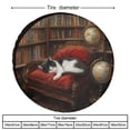 thumbnail image 2 of Camping Spare Tire Cover 15inch Napping Scholar Cat Mom Gift Wheel Protectors Tire Covers Weatherproof Wheel Covers Gifts for Book Lovers Women Fit for SUV Truck Travel Trailer, 2 of 8