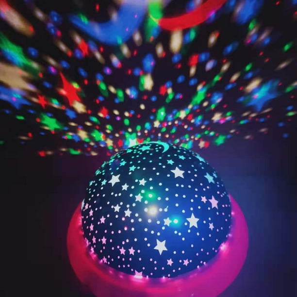Extraño OVNI Cielo estrellado Luz de noche Luz de proyección de cielo estrellado Regalo para parejas de niños