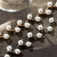 thumbnail image 4 of Elegant White Color Imitation Pearls Short Choker Necklace Handmade Jewelry For Women, 4 of 6