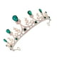 thumbnail image 3 of KAKOWELY Tocado de boda, corona de novia, corona de boda con diamantes de imitación, tiara, diadema nupcial, decoración, 3 of 4