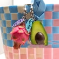 thumbnail image 5 of Osdhezcn Detailed Mini Keychain Ornament Tropical Fruit Designs Portable Bag Decoration, 5 of 7