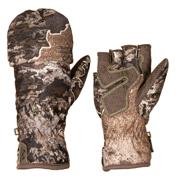Realtree Excape Youth Pop-Top Hunting Gloves, Unisex