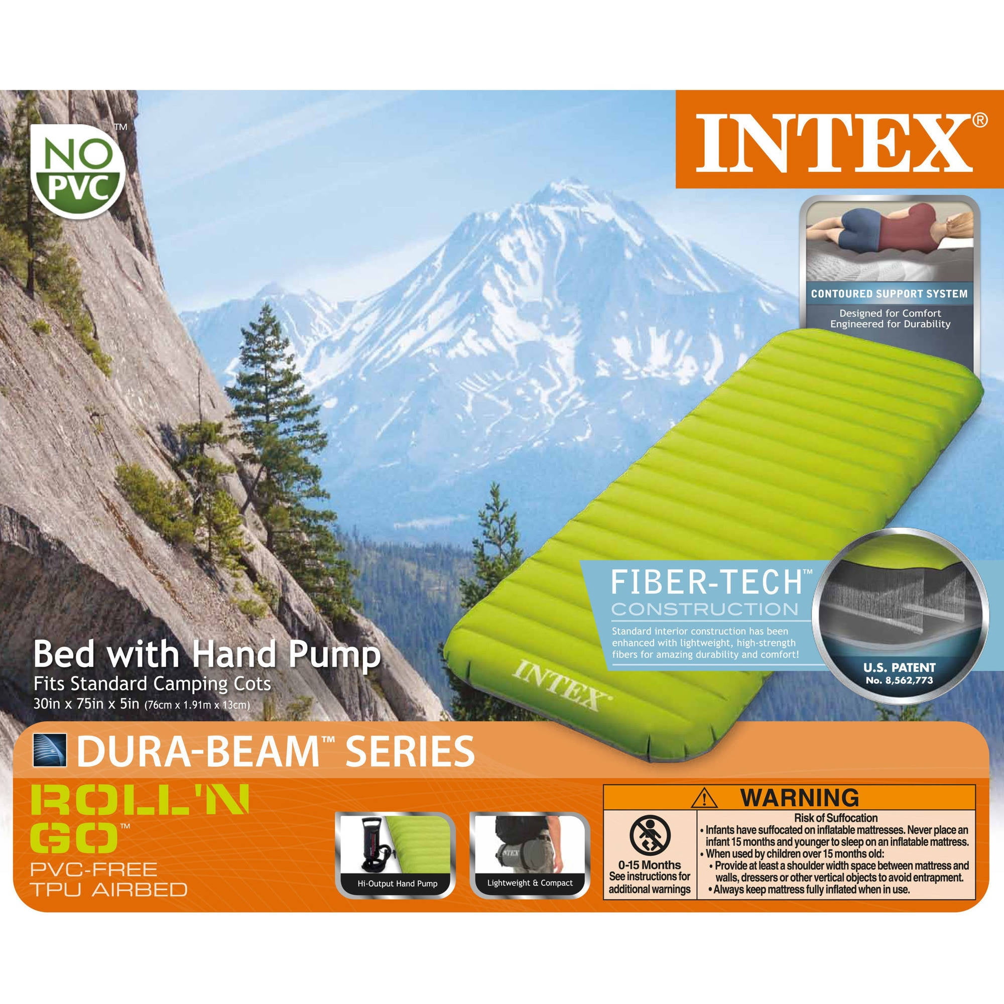intex jr cot camping mat