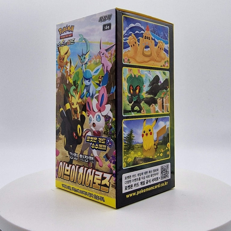 eevee heroes pokemon booster box Buy Pokemon Eevee Heroes Booster Box S6a main image 0