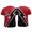 Red, variant on Womens T Shirts Lapel Letter Graphic Print Sporty Short Sleeved Dressy Casual Summer Shirts