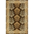 thumbnail image 1 of Pemberly Row 2x3 Nature-Inspired Cut Pile and Loop NZ Wool Rug in Mocha Brown, 1 of 3