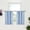 Baby Blue-29"W x 36"L (Pack of 2), variant on Aqua 29"W x 36"L (Pack of 2) Cafe Curtains for Bathroom Kitchen Windows