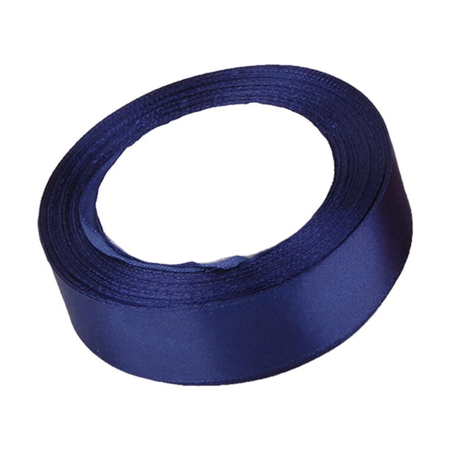 Gift Wrap Ribbon Wedding Clothes Making Supply Multi-color DIY Craft Accessories Festival Fabric Polyester Ribbons Box Ornaments Navy 38