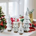 thumbnail image 5 of Mini Christmas Tree Ornaments Snow Pine Tree 2023 Christmas Decorations for Home Desktop Xmas Navidad New Year Gift DIY Crafts, 5 of 5