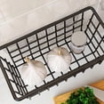 thumbnail image 3 of AdhesiveStorageBasket: Durable Metal Construction Wire Basket With Smooth Surface Adhesion For Easy Installation, 3 of 5