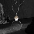thumbnail image 5 of YYKihy Magnifying Glass Necklace Magnifying Glass Pendant Necklace Retro Reading Magnifying Glass Magnifying Glass Suitable For Books Newspapers Reading Crafts Needlework, 5 of 8