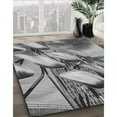 thumbnail image 2 of Ahgly Company Indoor Square Patterned Gray Cloud Gray Area Rugs, 4' Square, 2 of 6