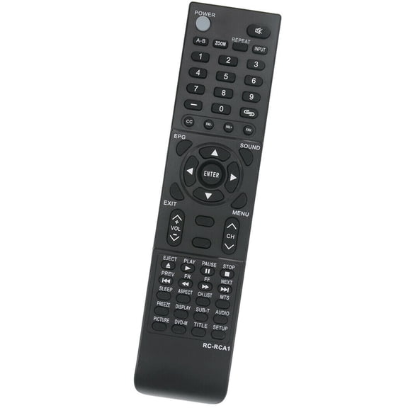 New RC-RCA1 Replace Remote for RCA TV WD11442 WD12101 26LARQD LED42C45 32LA30RQD
