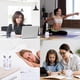 thumbnail image 2 of Mini Air Humidifier,Portable Home Air Humidifier,USB Desktop Humidifier Waterless Auto Shut-Off(White), 2 of 5