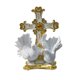 thumbnail image 3 of Estatua de paloma , adorno de pájaro de resina moderno, escultura de Animal, figurita para estantería, sala de estar, decoración del hogar, Estilo A Gloria estatua de la paloma, 3 of 9