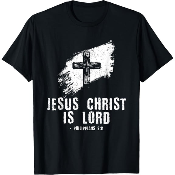 Jesus is Lord Bible Verse Philippians 2:11 Christianity T-Shirt