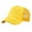 Yellow, variant on Spring Summer Kids Boys Girs Adjustable Mesh Baseball Caps Trucker Visor Hats