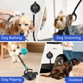thumbnail image 5 of Dog Bathing Suction Cup with Leash Tether, Pet Dog Cat Bath Holder Suction Cup Anchor, Pet Shower Accessories for Large Puppy Grooming Blowing(5*7Inch,Black), 5 of 6