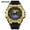 black gold, variant on Waterproof Digital Timepiece – Men's Style, Multi-Function Display, Rugged Metal Housing