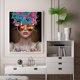 thumbnail image 1 of Cuadros Decorativos Chica con flor pintura al óleo por números Kit DIY decoración del hogar regalo cuadros de pared Ndcxsfigh Nuevos Originales, 1 of 7