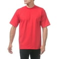 thumbnail image 4 of Pro Club Men's Heavyweight Cotton Short Sleeve Crew Neck T-Shirt PROCLUB, 4 of 5