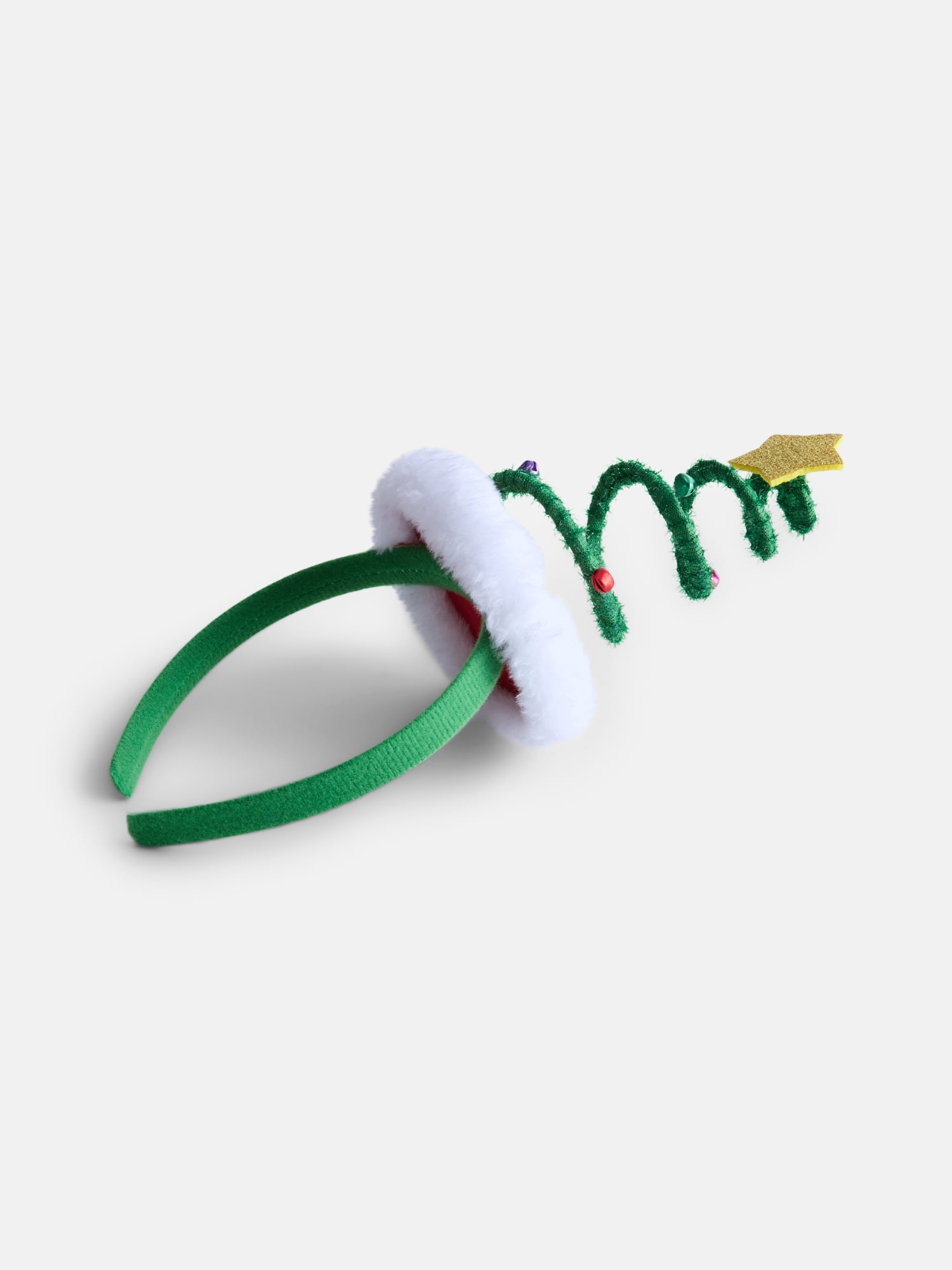 Holiday Time Women's Swirl Christmas Tree Headband