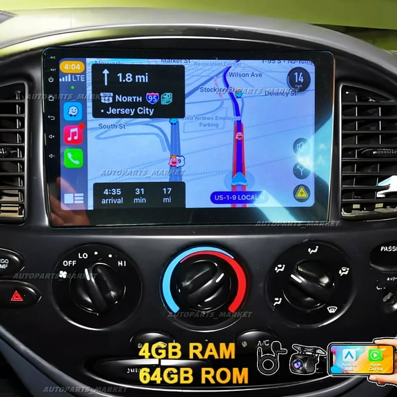 10.1" For Toyota Tundra 2003-2006 CarPlay Android Car Stereo Radio GPS BT