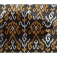 thumbnail image 4 of oneOone Viscose Chiffon Fabric Stripe & Paisley Ikat Printed Craft Fabric BTY 42 Inch Wide, 4 of 4