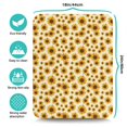 thumbnail image 5 of Washable Rubber Sunflower Cute Floral Dish Drying Mats for Kitchen Counter Home Large Coffee Bar Pad Accessories and Decor for Utensils Stemware 18''x24'', 5 of 7