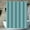 Dark green, variant on Solid Color Waterproof Shower Curtain Modern Simple Bathroom Curtain (Light blue,180*180cm)