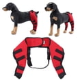 thumbnail image 4 of Dog Rear Leg Braces, Pet Knee Pads Professional Effective  For Sprain Protection For Surgery Healing For Injury For Prevent Dog Licking Wounds HJ26 Red,HJ27 Blue, 4 of 8