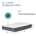 thumbnail image 2 of Cama ortopédica de espuma para perros SunStyle Home para perros grandes y extragrandes, 2 of 7