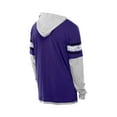 thumbnail image 3 of Men's New Era Purple Baltimore Ravens Twofer Layered Long Sleeve Hoodie T-Shirt, 3 of 5