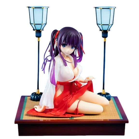 Yobeyi Anime Figure 6.49inch Mimori Hinagiku Figure Anime Character Models Figurines Figure Collection Toys Decorative PVC Material