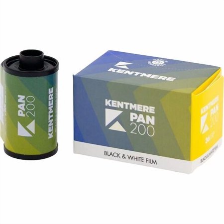 ケントメア　Kentmere200 モノクロフィルム ISO感度200 35mmサイズ 36枚撮り　800198 KENTMERE 200 135 36
