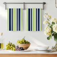 thumbnail image 3 of Navy Blue Green Striped Kitchen Towels Set of 4, Modern Minimalist Ombre Lines Absorbent Dish Towels for Kitchen, Microfiber Hand Towel, Quick Drying Tea Towel for Cleaning Decorative Dishcloths, 3 of 7
