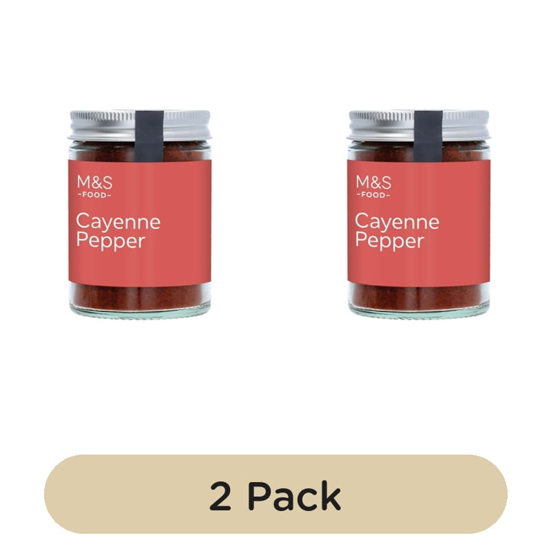 Cook With M&S Cayenne Pepper 40g, British Import (Pack of 2)