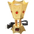thumbnail image 1 of MAGICLULU 1Pcs Electric Incense Burner Middle Eastern Style Electric Censer for Home Office Us Plug, 1 of 8