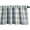Blue, variant on Buffalo Check Valance for Windows, Blue and White Kitchen Garden Farmhouse Valance 18 Inch Long Rod Pocket Curtain Panels for Small Windows, One Panel