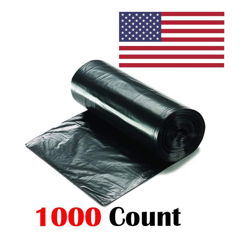 Ox Plastics 710 Gallon Trash Can Liner, High Density 24”x33”, 1000