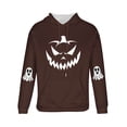 thumbnail image 2 of Blusa con capucha de manga larga para hombre, moda para el Día de Todos los Santos, estampado de fantasmas, sudadera con capucha y cordón para el tiempo libre, sudadera con capucha para hombre, blusa, 2 of 3