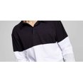 thumbnail image 3 of And Now This Men's Colorblocked Rugby Shirt Black Size XX-Large, 3 of 3