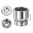 thumbnail image 3 of Unique Bargains 3/8-inch Drive 24mm 6-Point Shallow Socket, Cr-V Steel, 3 of 5