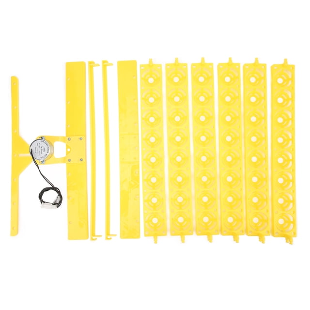 Turner automático de huevos, Turner automático de huevos 48 suministros para el cuidado de aves de corral Accesorios para incubadoras de aves de corral diseñados para profesionales